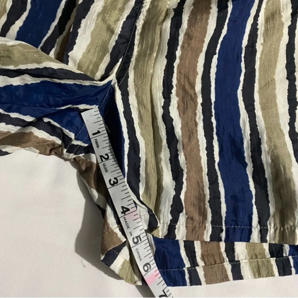 Vintage Activewear Givenchy Striped Swim Trunks